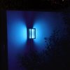 Signify Hue Matte Black Dusk to Dawn LED Wall Lantern 1745930V7